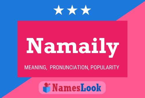 Постер имени Namaily