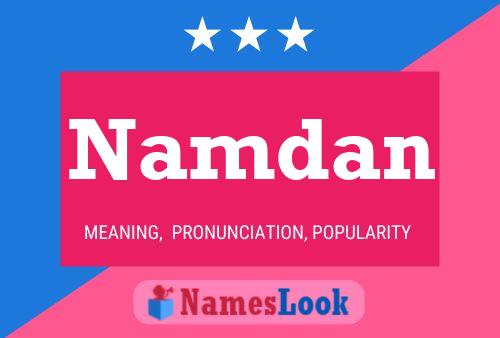 Постер имени Namdan