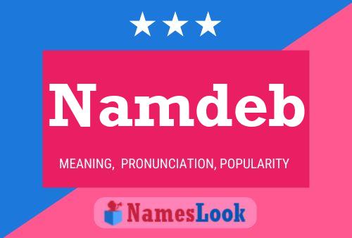 Постер имени Namdeb