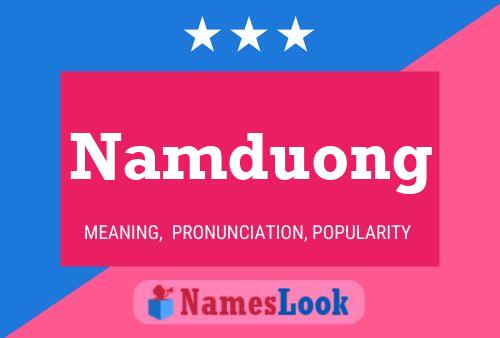 Постер имени Namduong