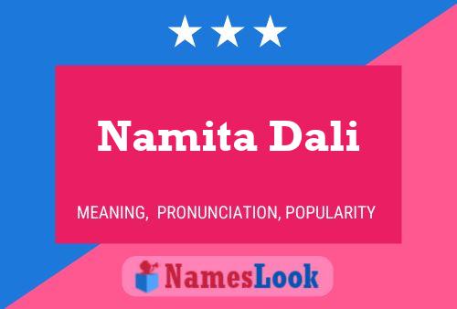 Постер имени Namita Dali