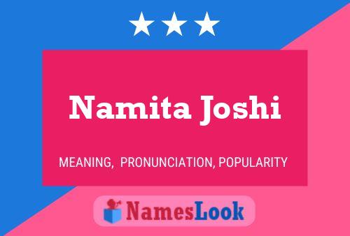 Постер имени Namita Joshi