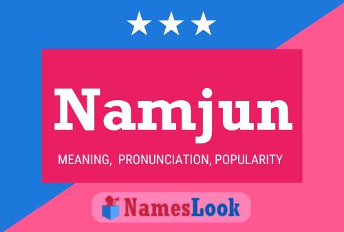 Постер имени Namjun