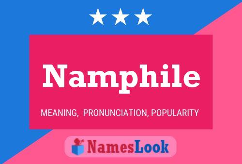 Постер имени Namphile