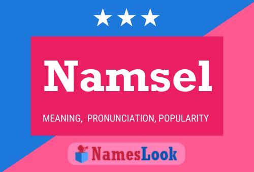 Постер имени Namsel