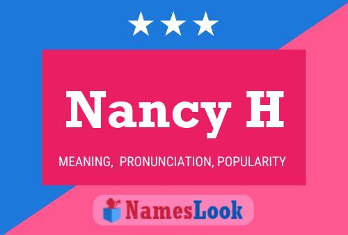 Постер имени Nancy H