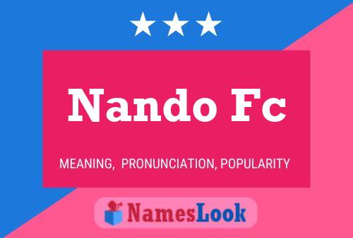 Постер имени Nando Fc