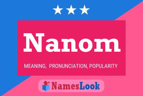 Постер имени Nanom