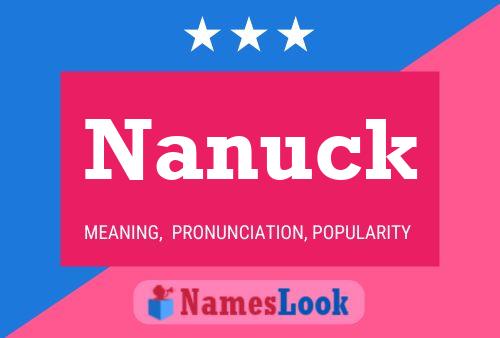 Постер имени Nanuck