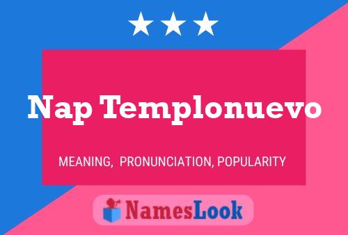 Постер имени Nap Templonuevo