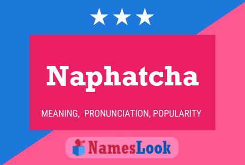 Постер имени Naphatcha