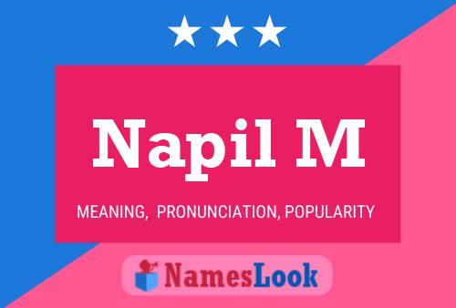 Постер имени Napil M