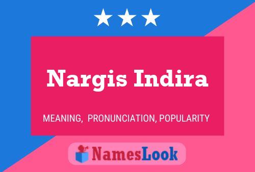 Постер имени Nargis Indira