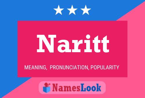 Постер имени Naritt