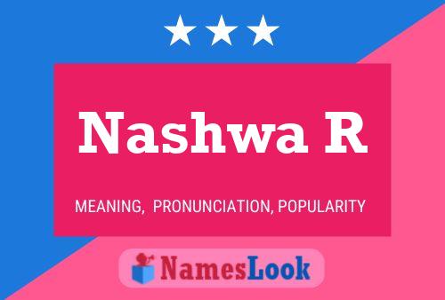 Постер имени Nashwa R