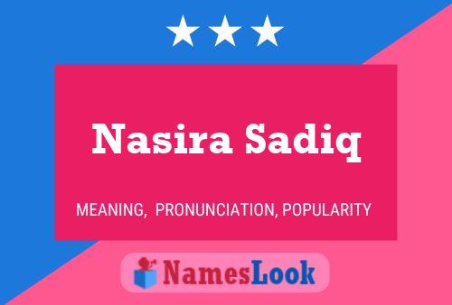 Постер имени Nasira Sadiq