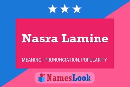 Постер имени Nasra Lamine