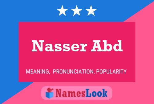 Постер имени Nasser Abd