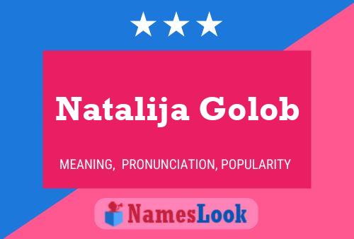 Постер имени Natalija Golob