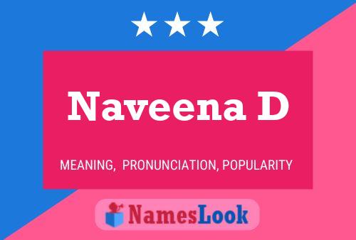 Постер имени Naveena D