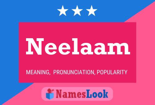 Постер имени Neelaam