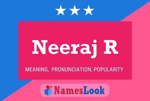 Постер имени Neeraj R