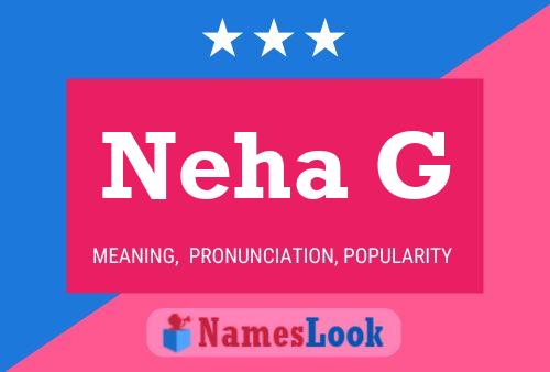 Постер имени Neha G