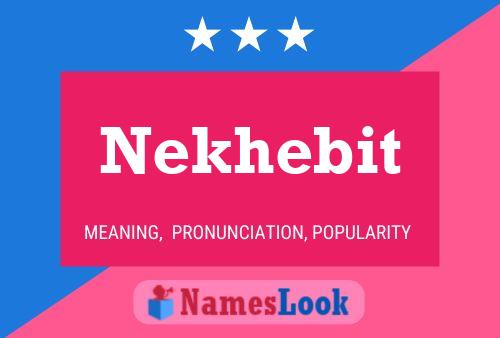 Постер имени Nekhebit