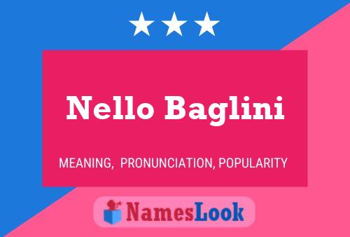 Постер имени Nello Baglini