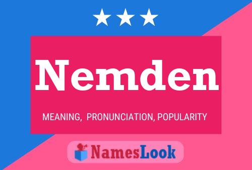 Постер имени Nemden