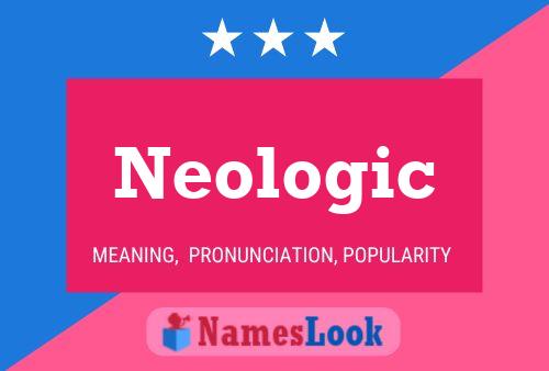 Постер имени Neologic