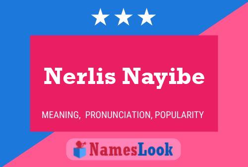 Постер имени Nerlis Nayibe