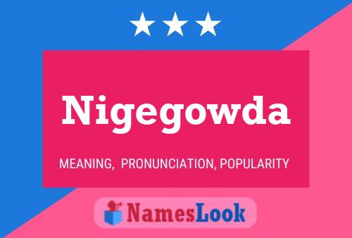 Постер имени Nigegowda