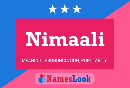 Постер имени Nimaali