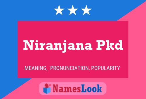 Постер имени Niranjana Pkd