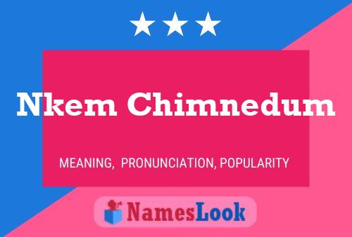 Постер имени Nkem Chimnedum