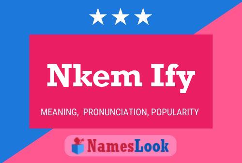 Постер имени Nkem Ify