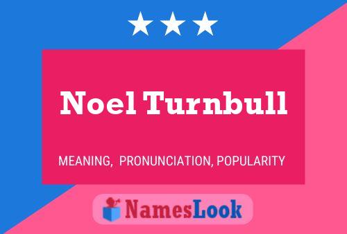 Постер имени Noel Turnbull