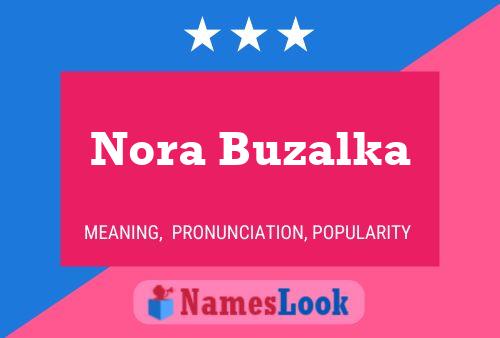 Постер имени Nora Buzalka