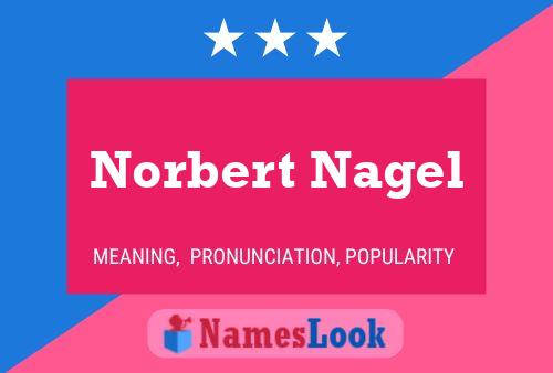 Постер имени Norbert Nagel