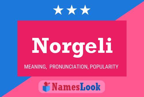 Постер имени Norgeli