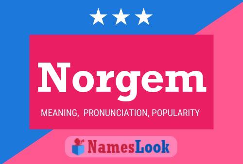 Постер имени Norgem