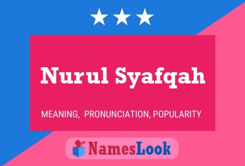 Постер имени Nurul Syafqah