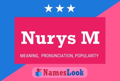 Постер имени Nurys M