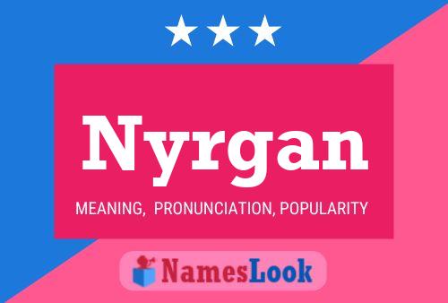 Постер имени Nyrgan