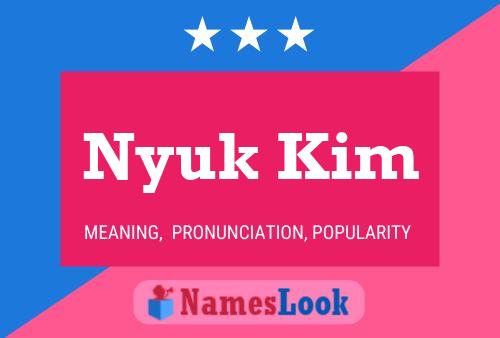 Постер имени Nyuk Kim