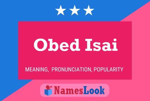 Постер имени Obed Isai