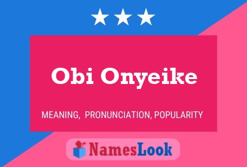 Постер имени Obi Onyeike