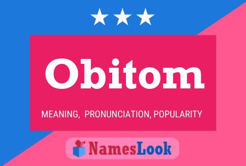 Постер имени Obitom