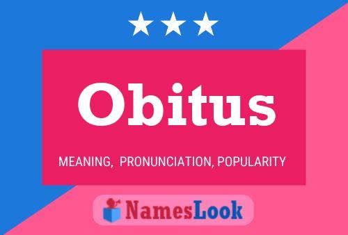 Постер имени Obitus